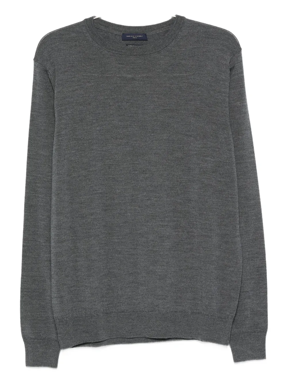Шерстяной свитер с круглым вырезом Daniele Fiesoli, серый
Шерстяной свитер с круглым вырезом Daniele Fiesoli, серый