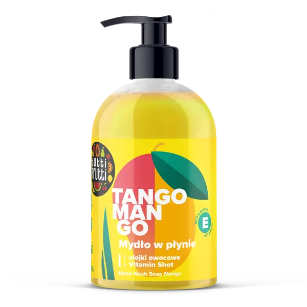 Жидкое мыло с фруктовыми маслами и витамином Е, 500 мл Tutti Frutti Tango mango
Жидкое мыло с фруктовыми маслами и витамином Е, 500 мл Tutti Frutti Tango mango