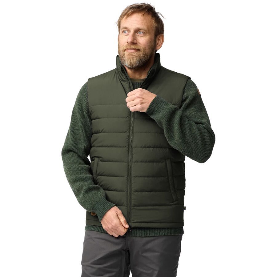 Жилет-подкладка из пуха Greenland Down Liner Vest - мужской Fjallraven Fjallraven, Deep Forest
Жилет-подкладка из пуха Greenland Down Liner Vest - мужской Fjallraven Fjallraven, Deep Forest