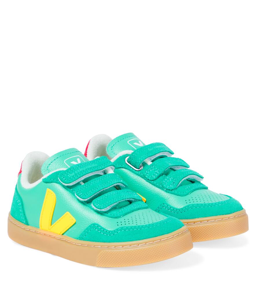 Кожаные кроссовки Campamento V-90 Veja Kids, Freshmint_Sunshine
Кожаные кроссовки Campamento V-90 Veja Kids, Freshmint_Sunshine