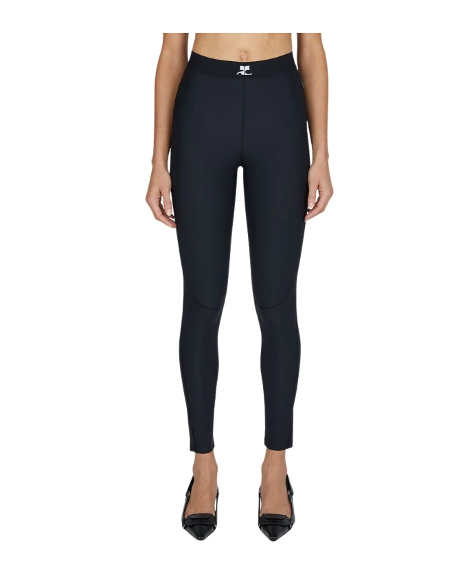 Современные леггинсы гонщики Courrèges, черный
Современные леггинсы гонщики Courrèges, черный