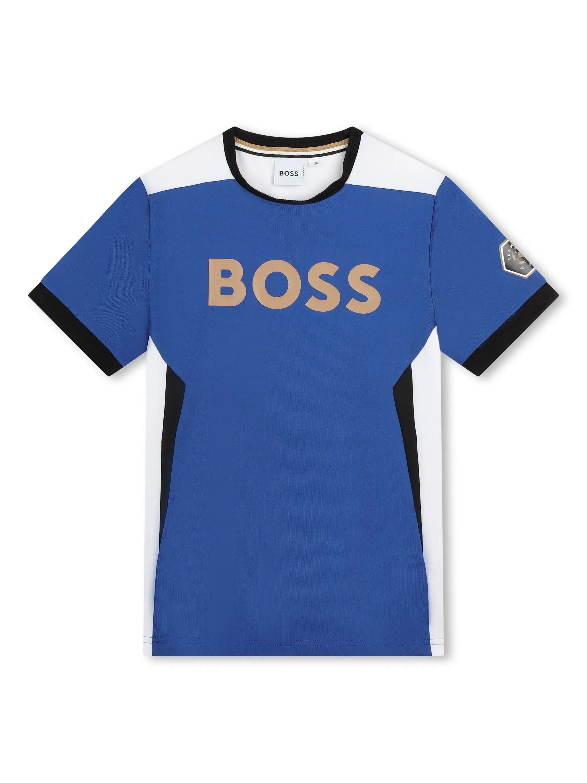 Футболка с логотипом Boss Kidswear, синий
Футболка с логотипом Boss Kidswear, синий