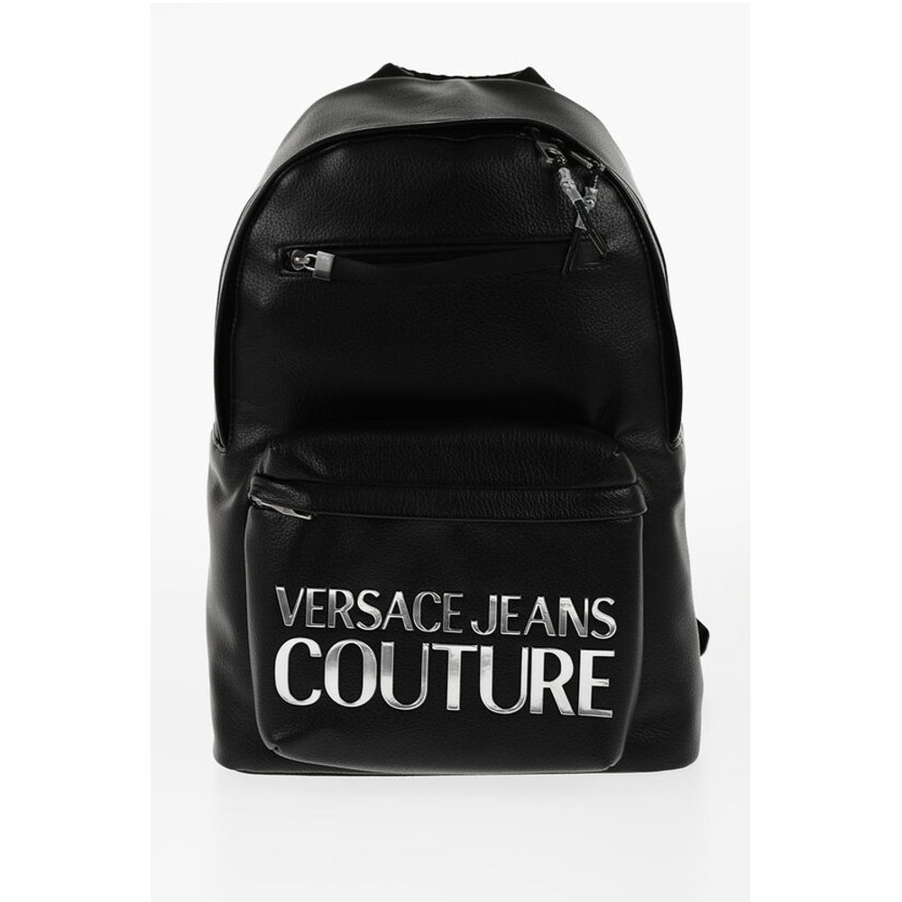 Рюкзак из текстурированной искусственной кожи JEANS COUTURE с серебристым оттенком Versace, Black
Рюкзак из текстурированной искусственной кожи JEANS COUTURE с серебристым оттенком Versace, Black
