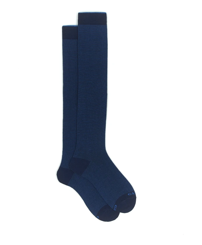 Хлопковые носки в голубую полоску Gallo, мультиколор
Хлопковые носки в голубую полоску Gallo, мультиколор