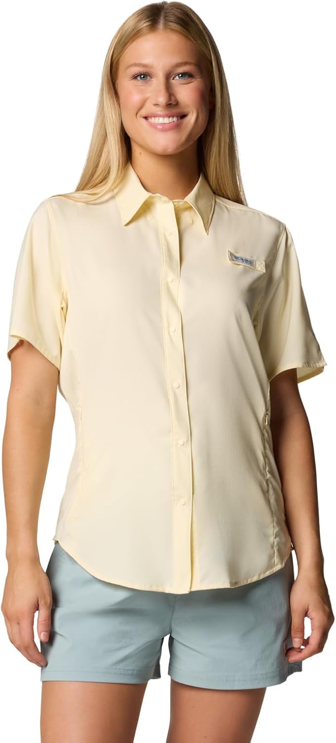 Columbia Women's PFG Tamiami II рубашка с коротким рукавом, Lemon Wash
Columbia Women's PFG Tamiami II рубашка с коротким рукавом, Lemon Wash
