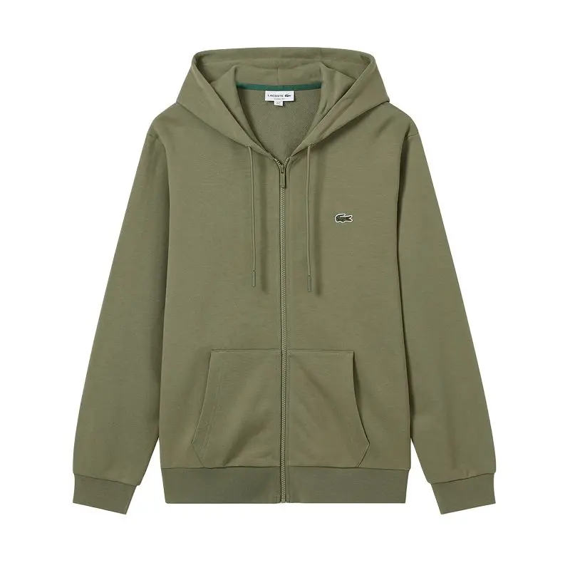 Зип-флисовая толстовка LACOSTE, хаки
Зип-флисовая толстовка LACOSTE, хаки