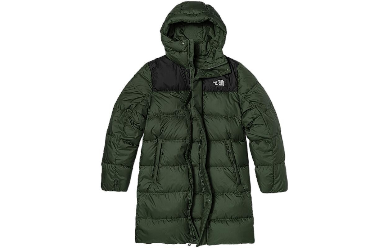 Пуховик мужской зеленый The North Face, зеленый 
Пуховик мужской зеленый The North Face, зеленый