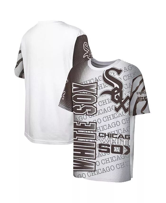 Белая футболка для мальчиков и девочек Chicago White Sox Impact Hit Bold Outerstuff, белый
Белая футболка для мальчиков и девочек Chicago White Sox Impact Hit Bold Outerstuff, белый