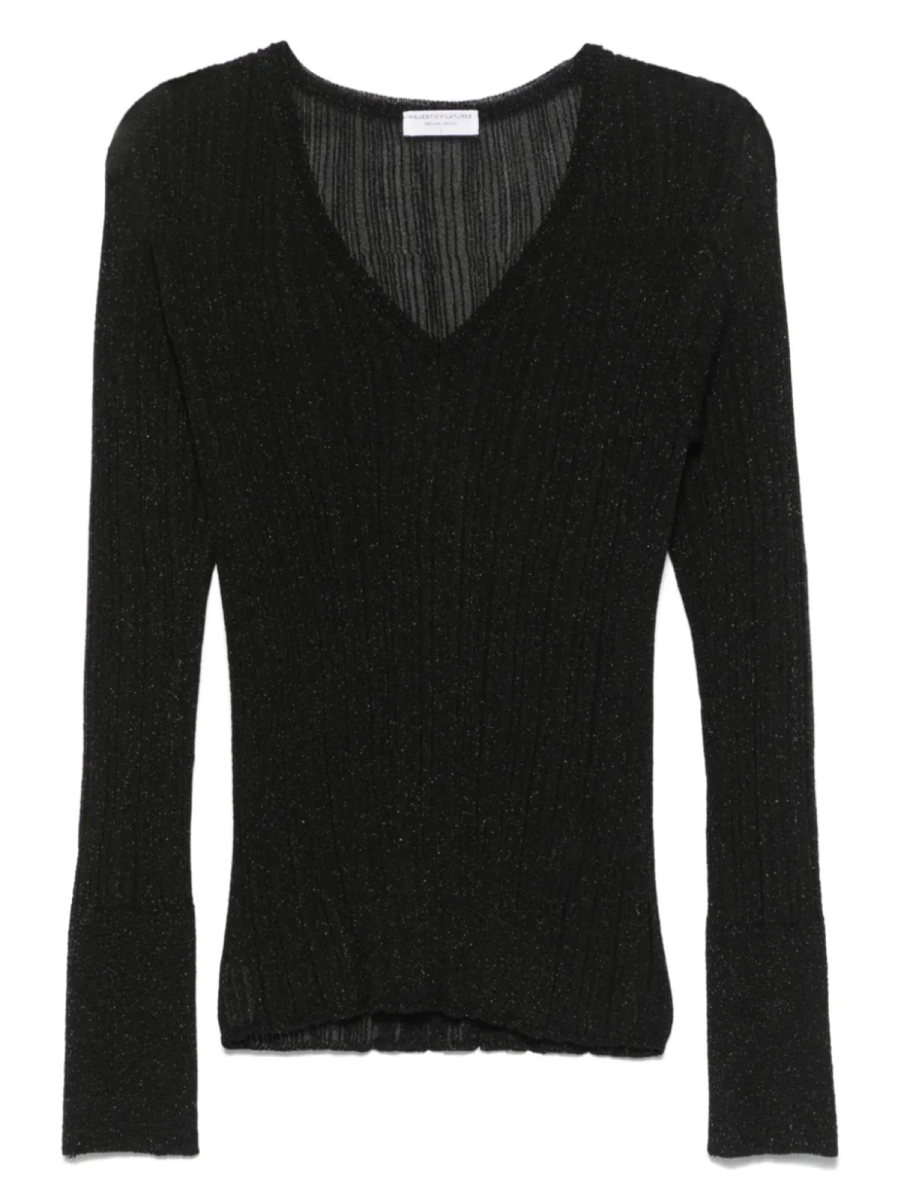 Футболка с люрексом Majestic Filatures, черный
Футболка с люрексом Majestic Filatures, черный