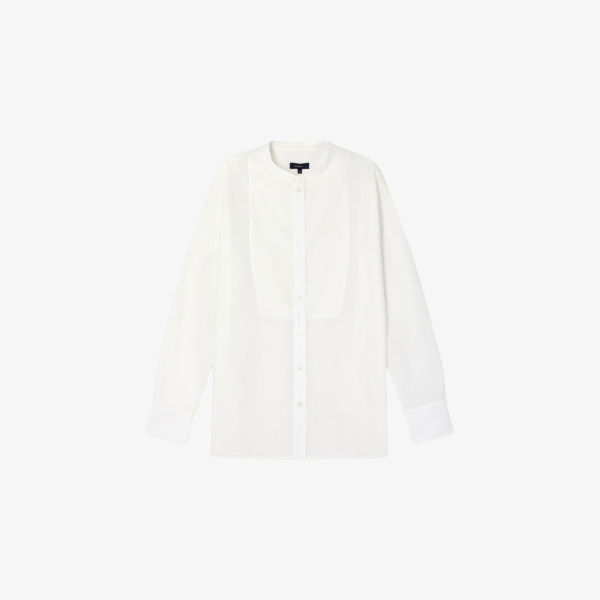 Рубашка Soeur Dori с нагрудником, белый
Рубашка Soeur Dori с нагрудником, белый