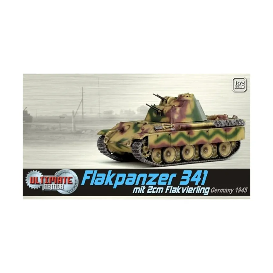 Ultimate Armor — Flakpanzer 341 mit 2cm Flakvierling, Германия, 1945 г., Dragon Armor - Germany (Die-Cast) (1:72)
Ultimate Armor — Flakpanzer 341 mit 2cm Flakvierling, Германия, 1945 г., Dragon Armor - Germany (Die-Cast) (1:72)