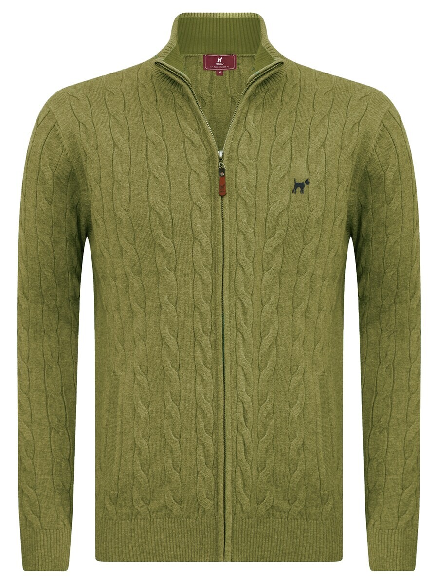 Вязаный кардиган Williot Knit Cardigan, зеленый 
Вязаный кардиган Williot Knit Cardigan, зеленый