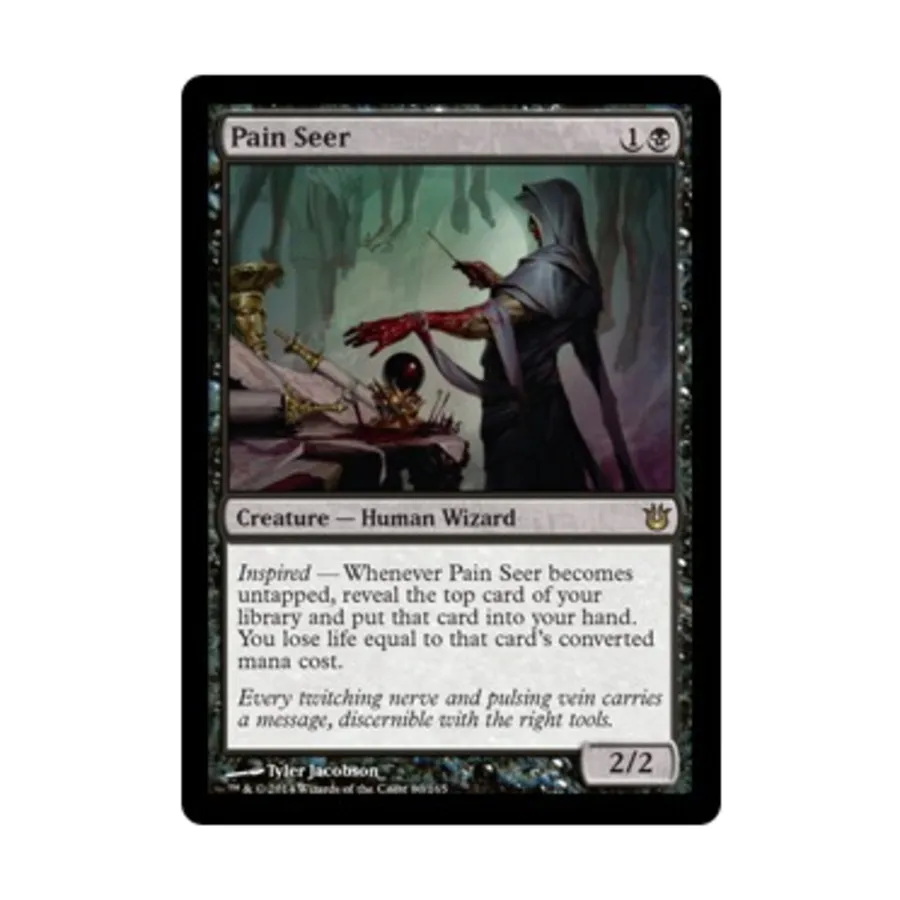 CCG Провидец боли (клавиша R) (фольга), MTG - Born of the Gods
CCG Провидец боли (клавиша R) (фольга), MTG - Born of the Gods