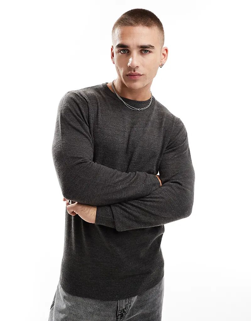 Мягкий на ощупь джемпер French Connection с круглым вырезом в цвете меланж.
Мягкий на ощупь джемпер French Connection с круглым вырезом в цвете меланж.