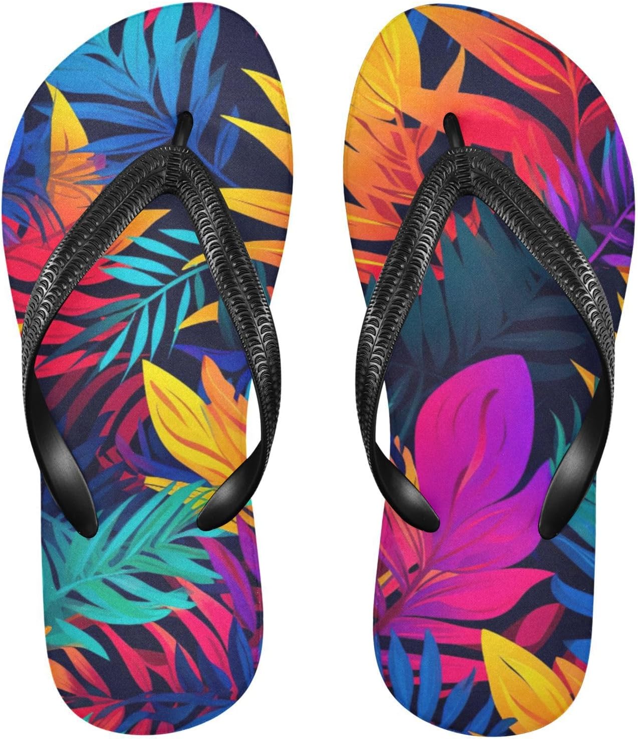 Женские и мужские летние пляжные шлепанцы Palm Leaf с тропическим дизайном, для душа Kfbe, Rainbow Leaf
Женские и мужские летние пляжные шлепанцы Palm Leaf с тропическим дизайном, для душа Kfbe, Rainbow Leaf