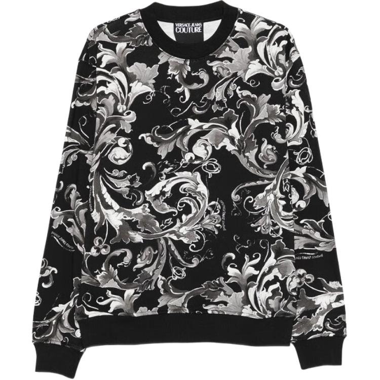 Свитшот с барочным принтом VERSACE JEANS COUTURE, черный
Свитшот с барочным принтом VERSACE JEANS COUTURE, черный