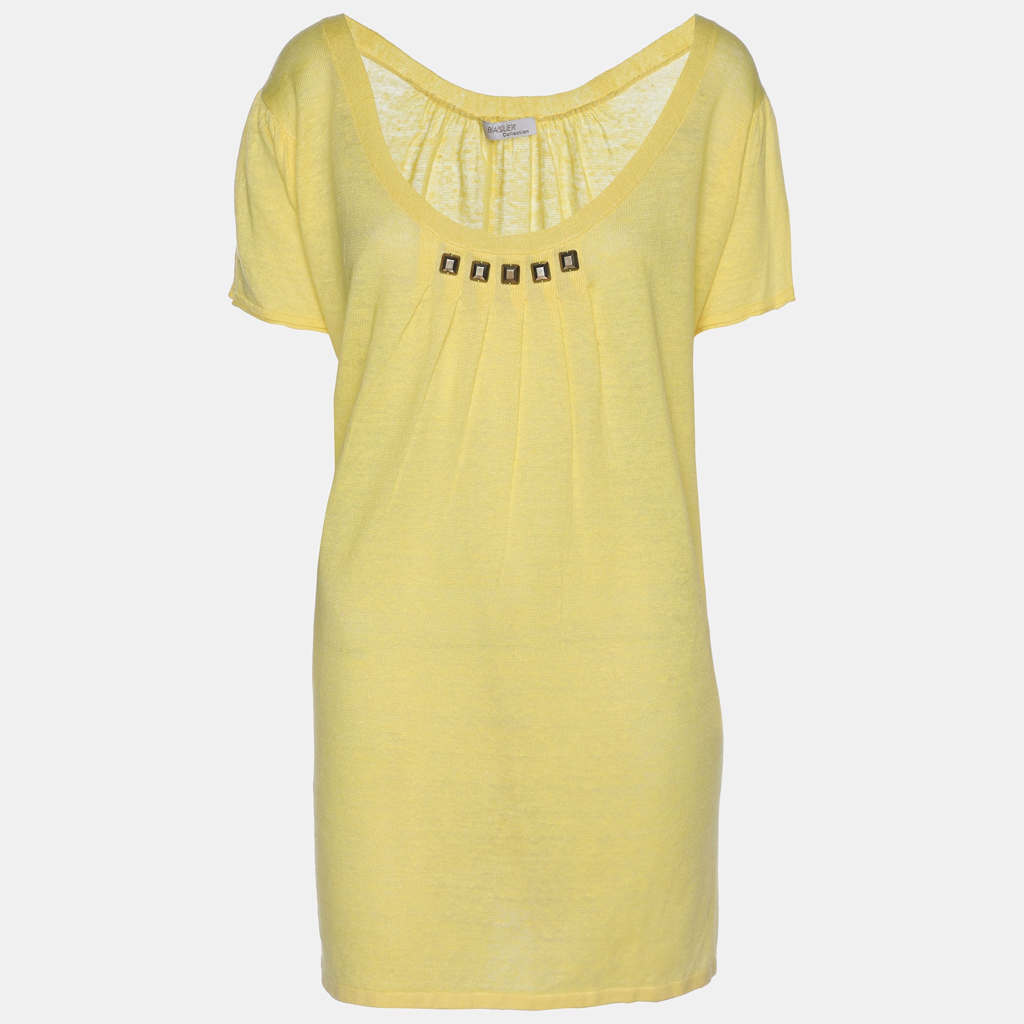 Желтые льняные трикотажные топы Basler Glam Rock Strick Top
Желтые льняные трикотажные топы Basler Glam Rock Strick Top