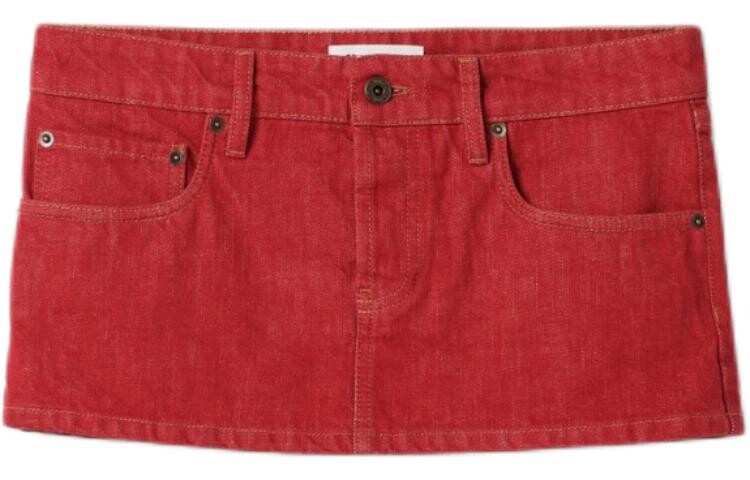 Юбка повседневная женская красная Miu Miu 
Юбка повседневная женская красная Miu Miu