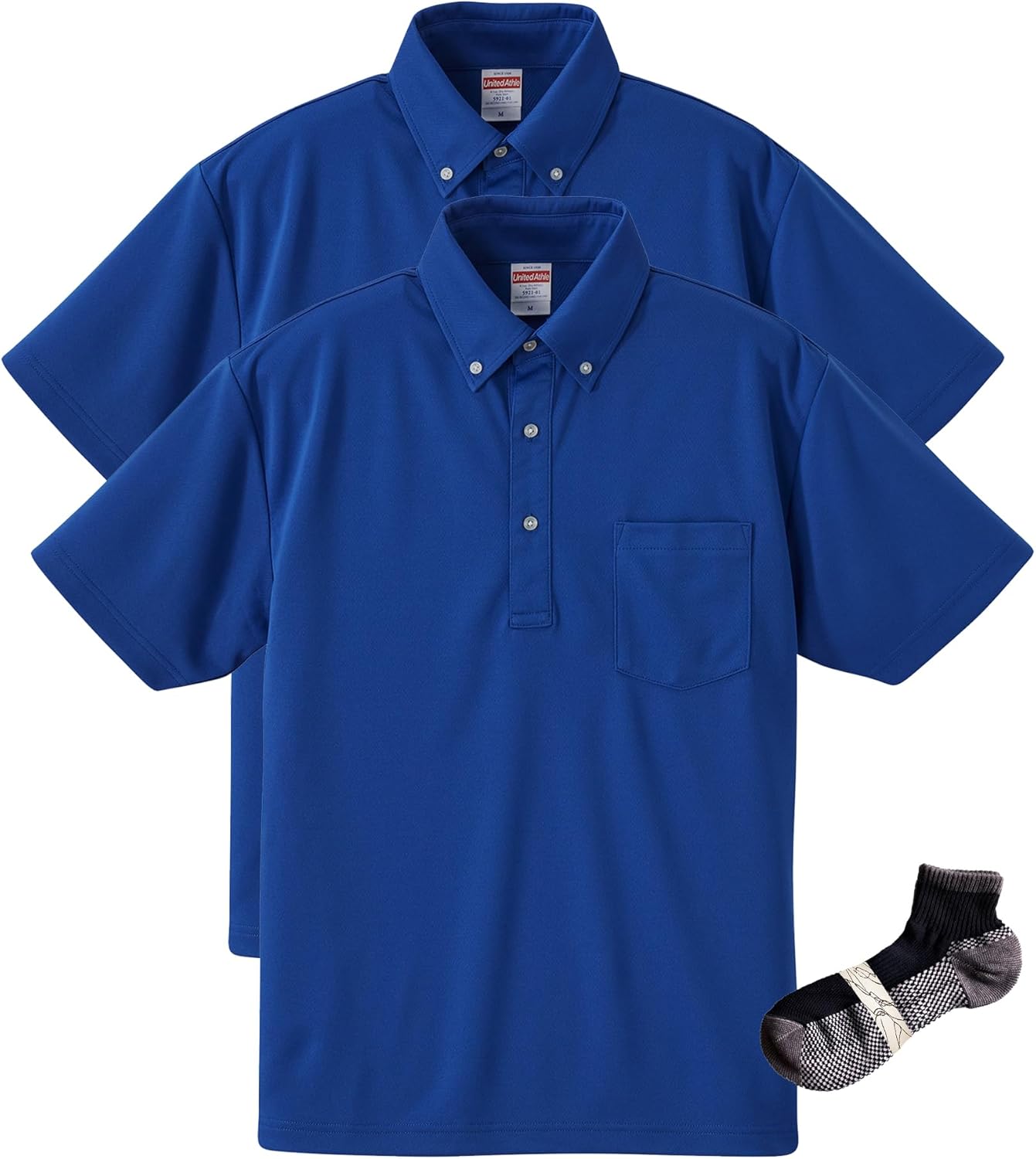 Мужская спортивная рубашка-поло UnitedAthle 592101 Dry с карманами, 113 г (на пуговицах) United Athle, кобальтово-синий
Мужская спортивная рубашка-поло UnitedAthle 592101 Dry с карманами, 113 г (на пуговицах) United Athle, кобальтово-синий