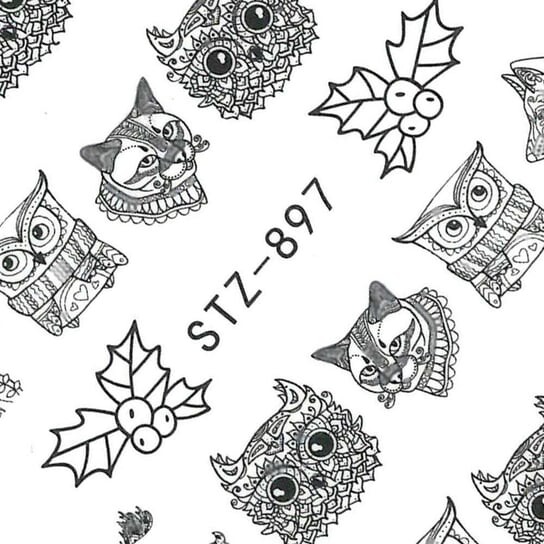 Водные наклейки для ногтей Stz, Molly Lac
Водные наклейки для ногтей Stz, Molly Lac