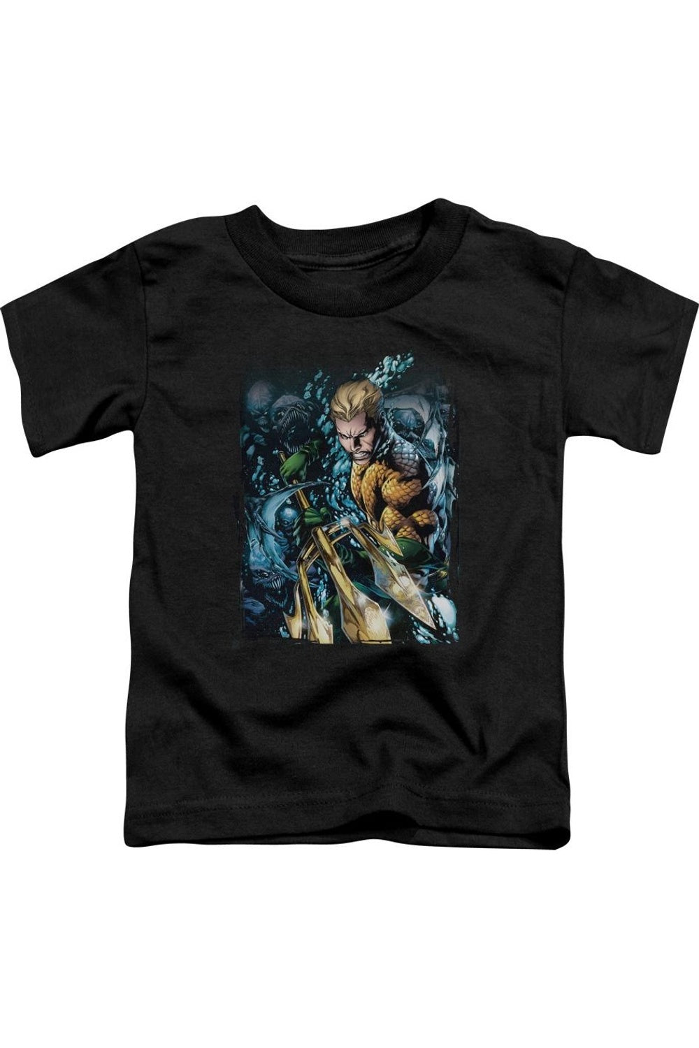 Футболка с коротким рукавом для малышей Justice League of America Aquaman #1 Gildan, черный
Футболка с коротким рукавом для малышей Justice League of America Aquaman #1 Gildan, черный