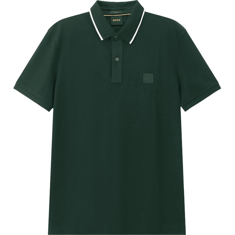 Поло с нашивкой Boss Logo HUGO BOSS, зеленый
Поло с нашивкой Boss Logo HUGO BOSS, зеленый