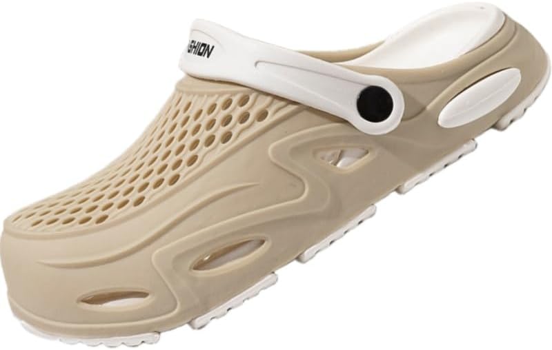 Мужские летние туфли, повседневные удобные сандалии с нескользящей подошвой, дышащие и легкие Clolinde, бежевый
Мужские летние туфли, повседневные удобные сандалии с нескользящей подошвой, дышащие и легкие Clolinde, бежевый