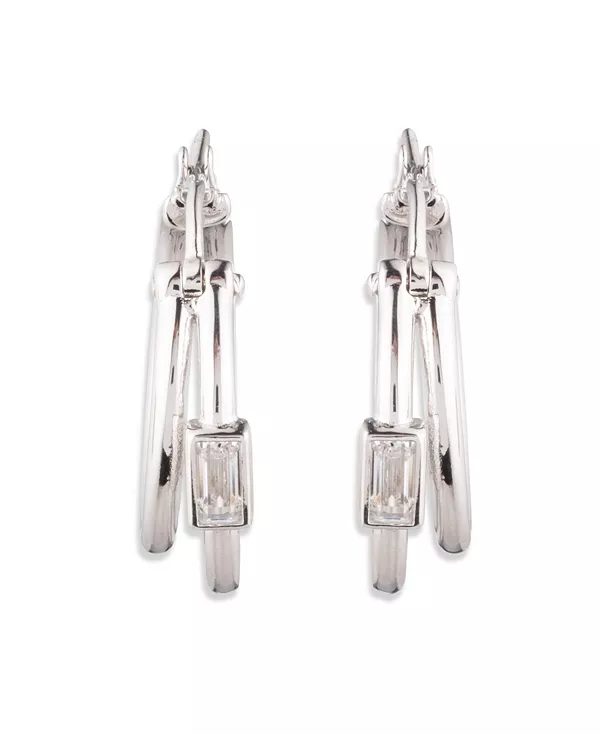 Серьги-Кольца из стерлингового серебра с разделенными кубическими цирконами Lauren Ralph Lauren, silver
Серьги-Кольца из стерлингового серебра с разделенными кубическими цирконами Lauren Ralph Lauren, silver