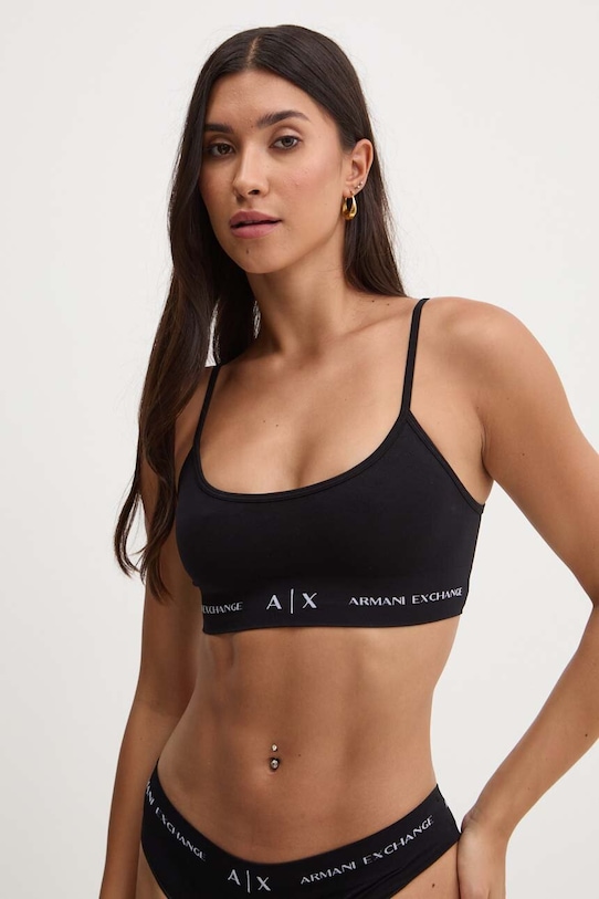 Бюстгальтер Armani Exchange, черный
Бюстгальтер Armani Exchange, черный