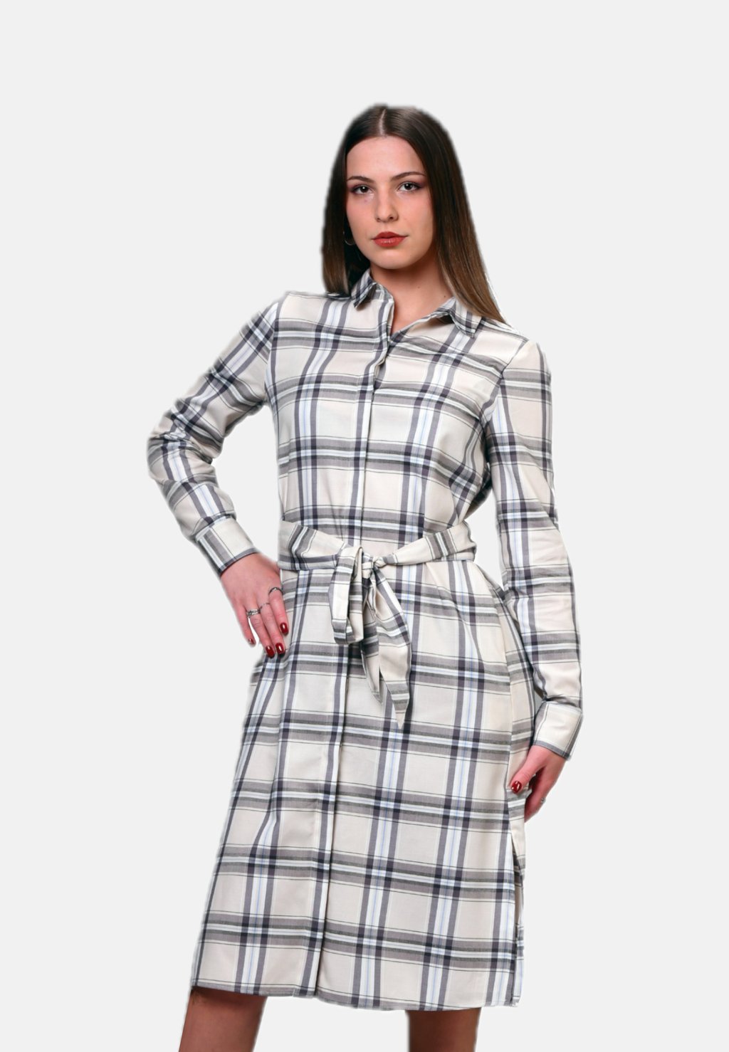 Платье-рубашка Sangar, бежевый
Платье-рубашка Sangar, бежевый