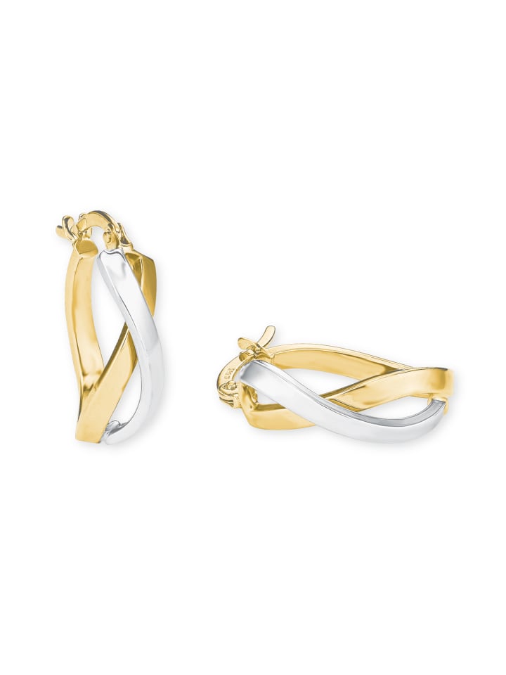 Amor Серьги-кольца из золота 585/14 карат, двухцветные
Amor Серьги-кольца из золота 585/14 карат, двухцветные