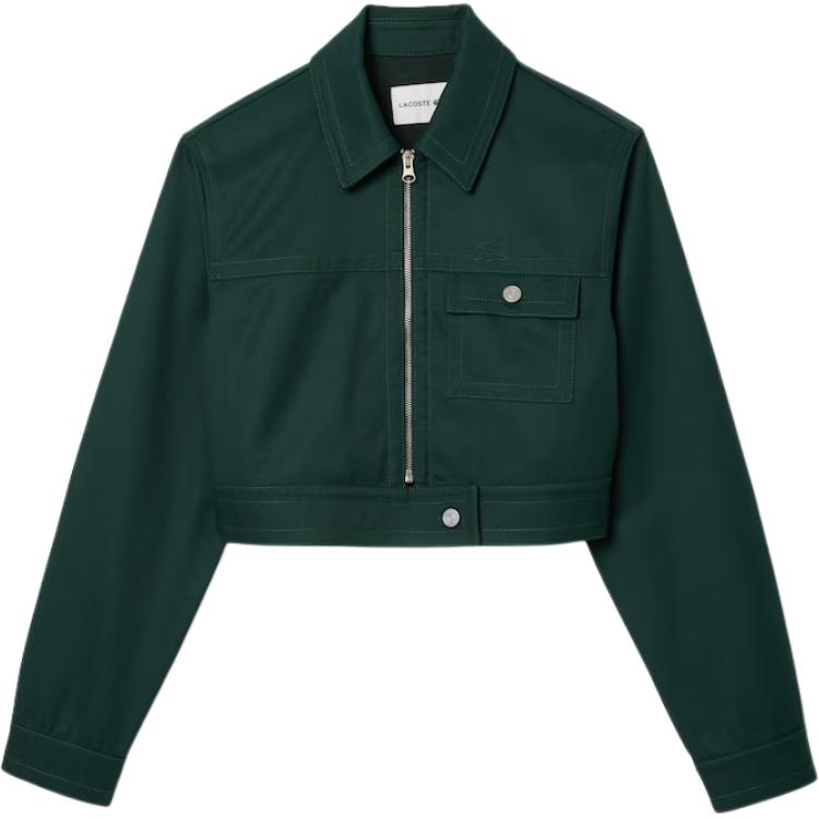 Куртка с вышитым логотипом LACOSTE, зеленый
Куртка с вышитым логотипом LACOSTE, зеленый