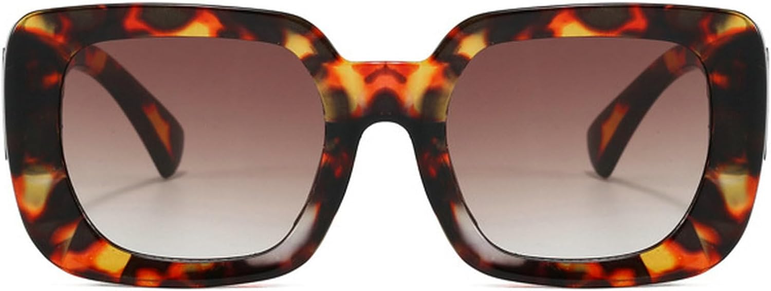 Модные квадратные солнцезащитные очки для женщин и мужчин, стильные ретро-солнцезащитные очки в толстой оправе, солнцезащитные очки с защитой от УФ-излучения UV400 mincl, Leopard Brown
Модные квадратные солнцезащитные очки для женщин и мужчин, стильные ретро-солнцезащитные очки в толстой оправе, солнцезащитные очки с защитой от УФ-излучения UV400 mincl, Leopard Brown