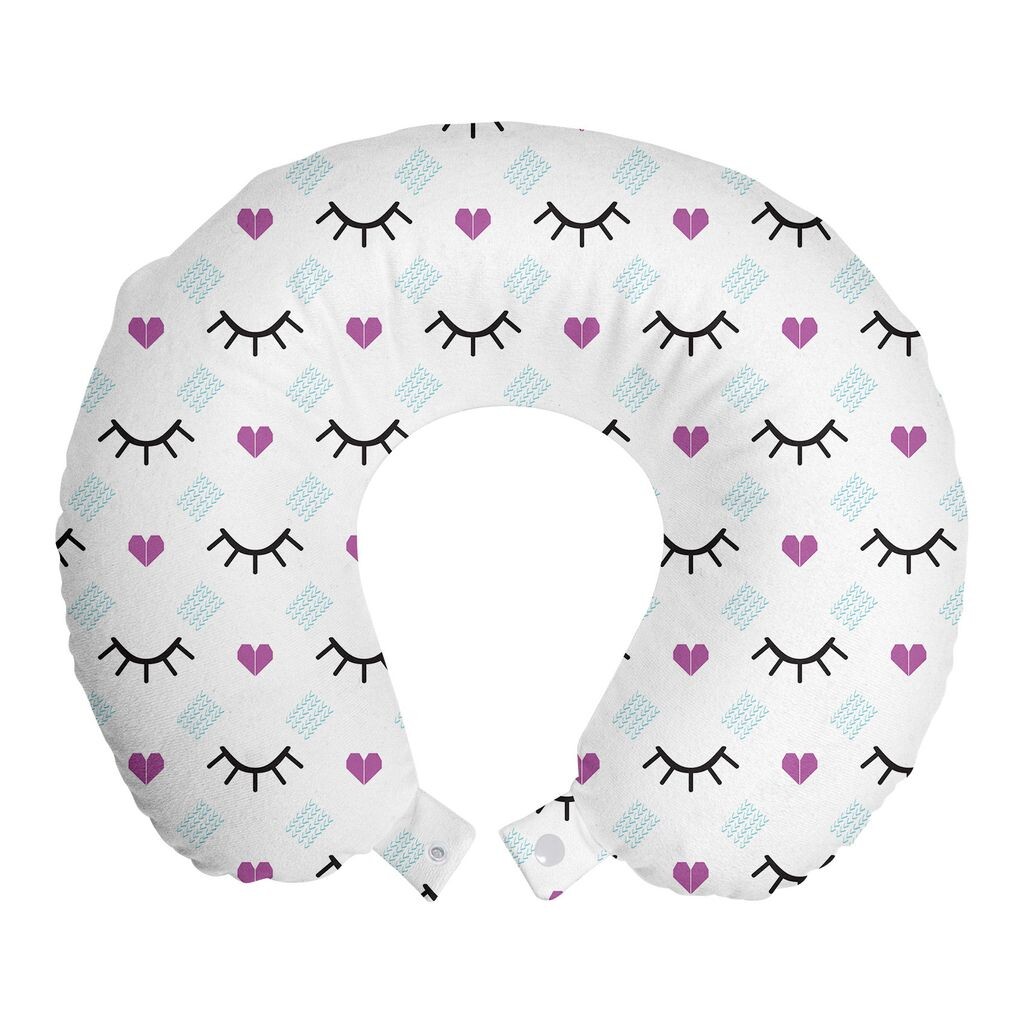 ABAKUHAUS Подушка для ресниц для путешествий Подушка для шеи, Winking Eye Heart, Пенопластовые дорожные принадлежности для самолета и автомобиля, 30x30 см, Фуксия Бледно-голубой Черный
ABAKUHAUS Подушка для ресниц для путешествий Подушка для шеи, Winking Eye Heart, Пенопластовые дорожные принадлежности для самолета и автомобиля, 30x30 см, Фуксия Бледно-голубой Черный