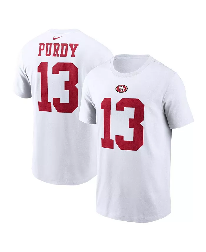 Мужская футболка с именем и номером игрока Brock Purdy, San Francisco 49ers, белая Nike
Мужская футболка с именем и номером игрока Brock Purdy, San Francisco 49ers, белая Nike
