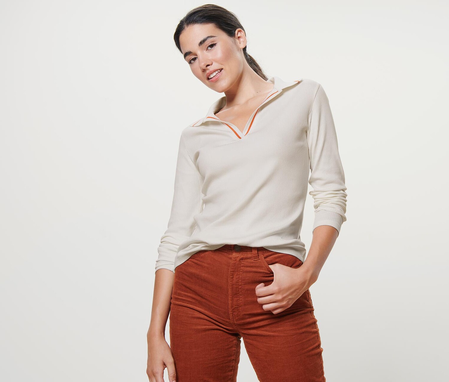 Рубашка-поло в рубчик Tchibo
Рубашка-поло в рубчик Tchibo