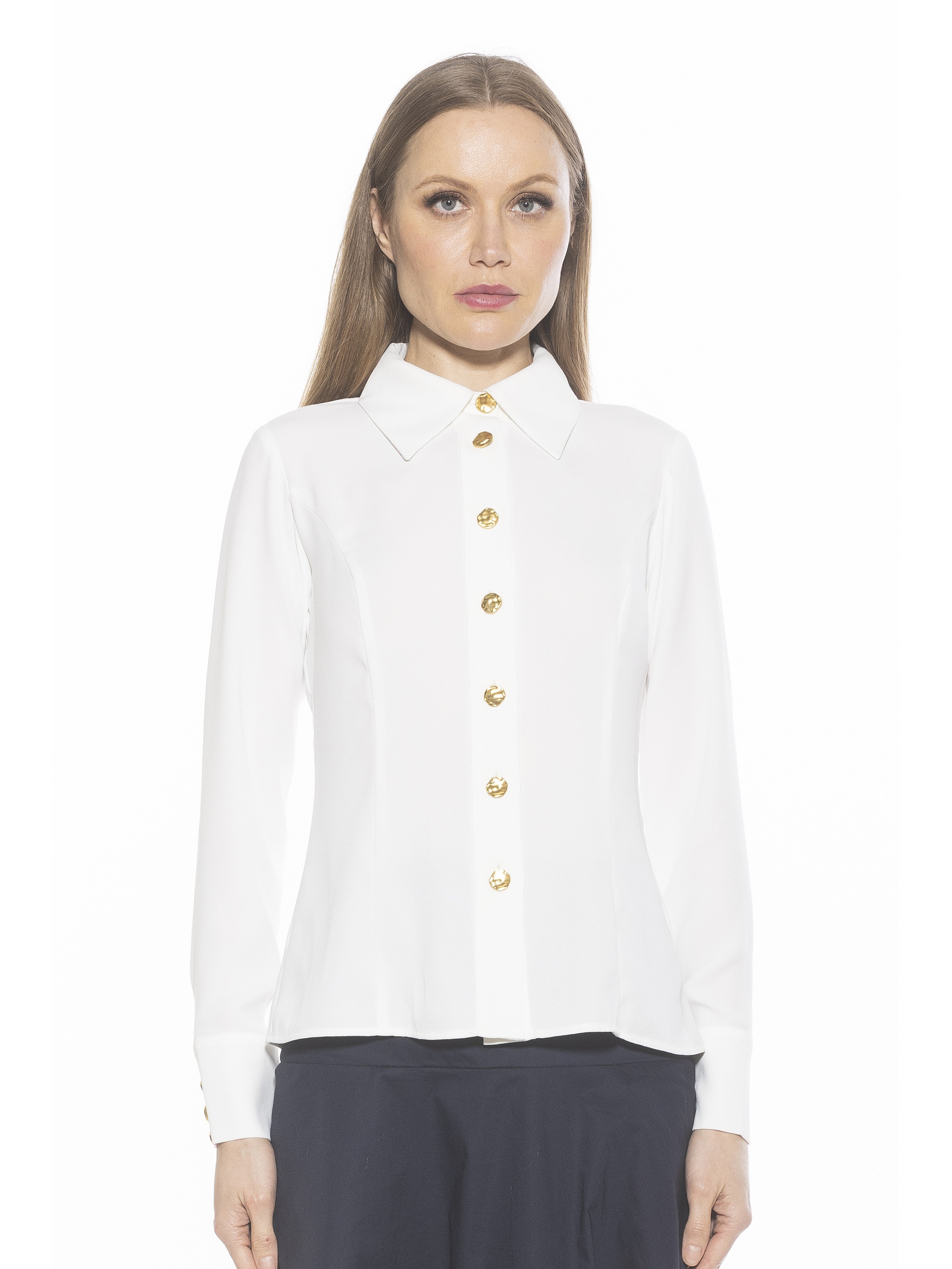 Рубашка Лиланда ALEXIA ADMOR, слоновая кость
Рубашка Лиланда ALEXIA ADMOR, слоновая кость