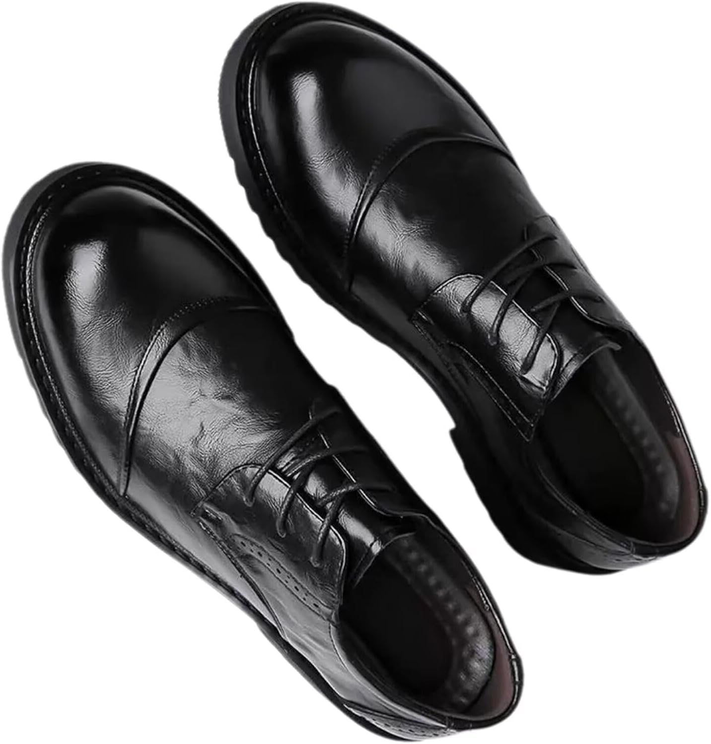 Мужские классические кожаные туфли Оксфорды с шнуровкой, ретро стиль, формальные Hnvavq, черный
Мужские классические кожаные туфли Оксфорды с шнуровкой, ретро стиль, формальные Hnvavq, черный