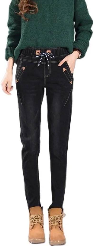 Зимние утепленные женские джинсы High Waist Harem Stretch Denim GSGRTYJIO
Зимние утепленные женские джинсы High Waist Harem Stretch Denim GSGRTYJIO