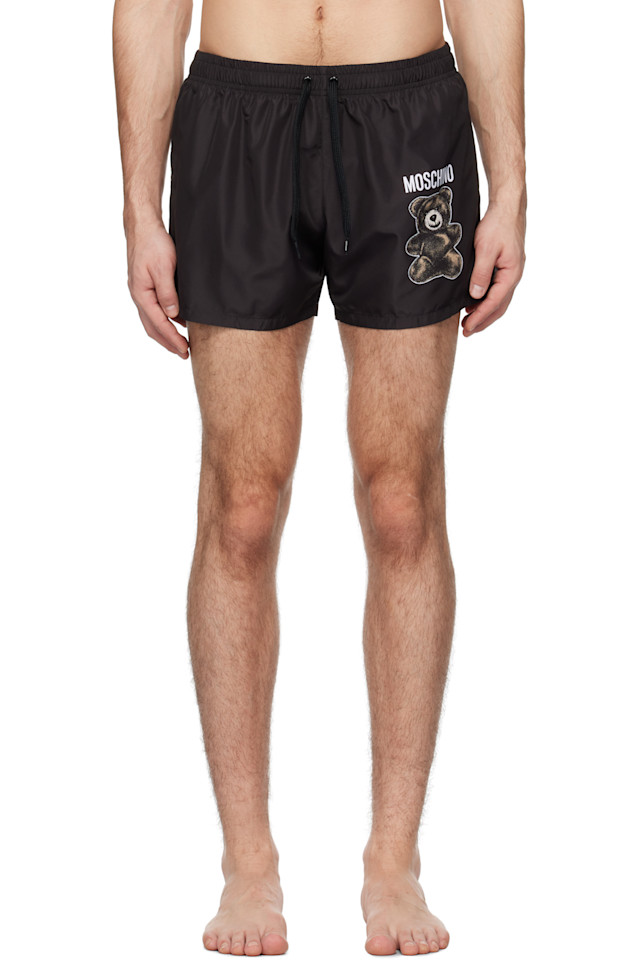 Плавки Moschino с мишкой Тедди Moschino, черный 
Плавки Moschino с мишкой Тедди Moschino, черный