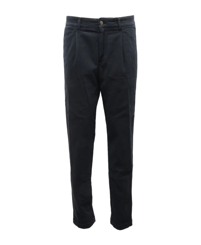 Хлопчатобумажные брюки с подвернутыми штанинами Eleventy, синий
Хлопчатобумажные брюки с подвернутыми штанинами Eleventy, синий