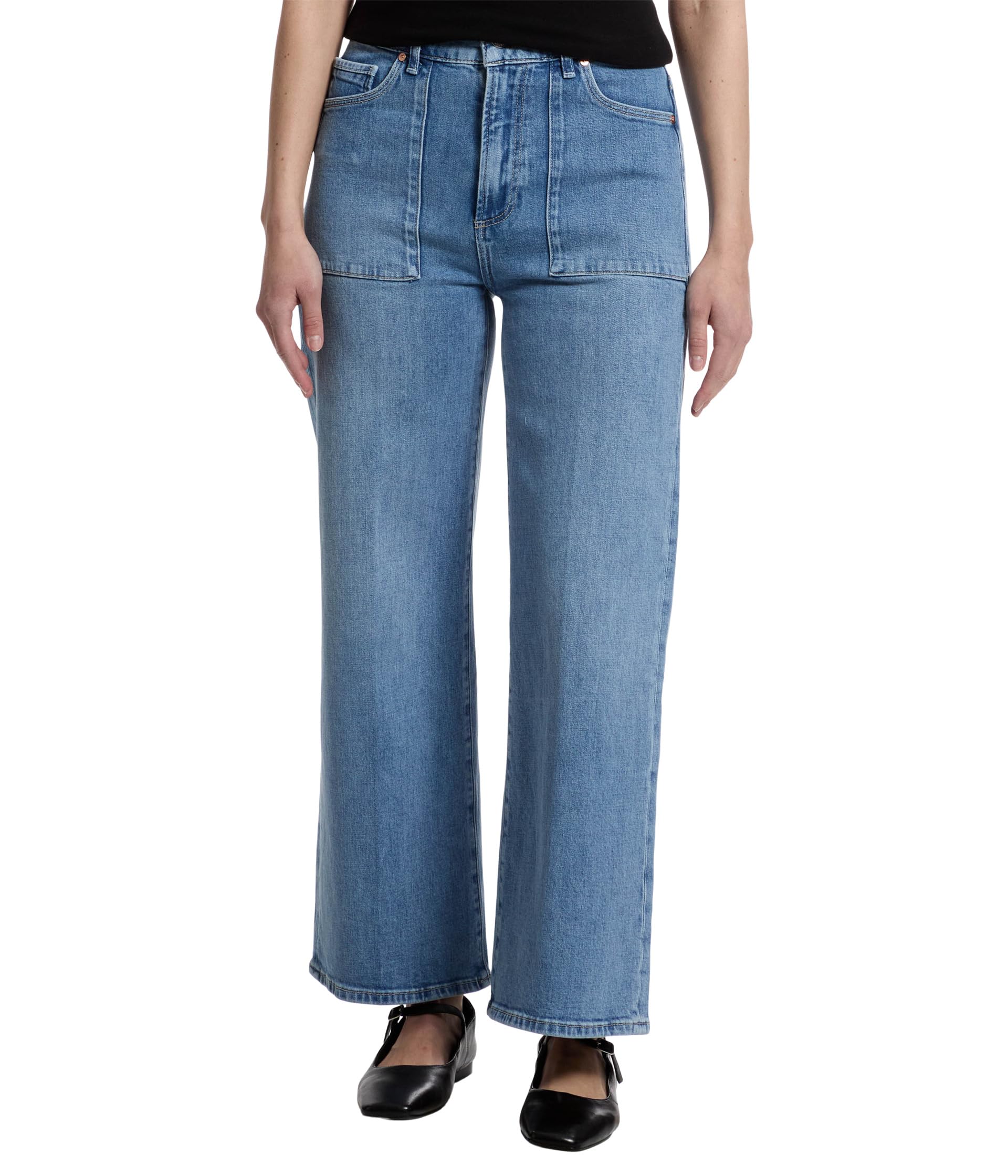 Джинсы Paige Anessa With Patch Pockets And Tab in Marlena, цвет Marlena
Джинсы Paige Anessa With Patch Pockets And Tab in Marlena, цвет Marlena