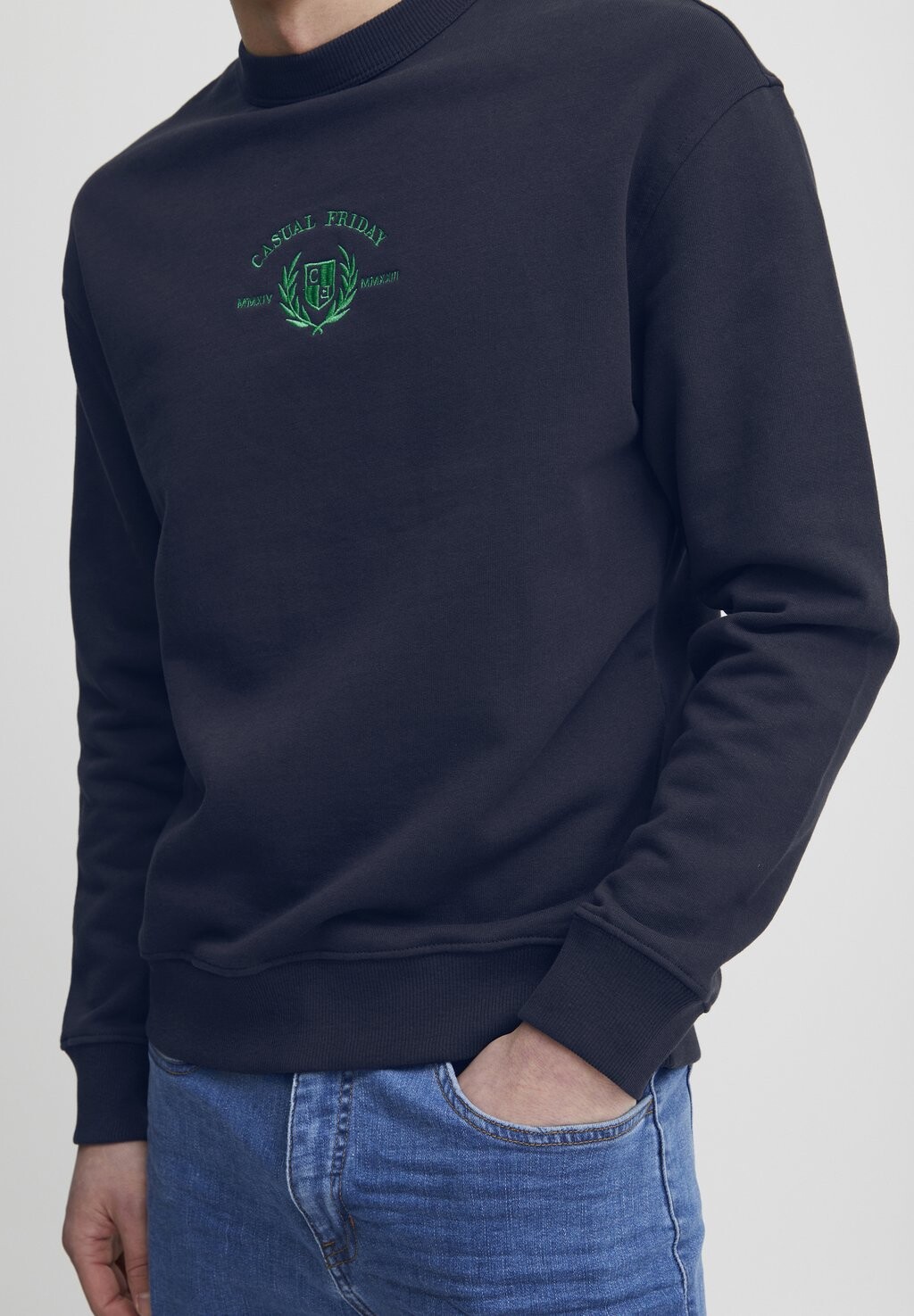 Свитшот Sage Embroidery Casual Friday, синий
Свитшот Sage Embroidery Casual Friday, синий