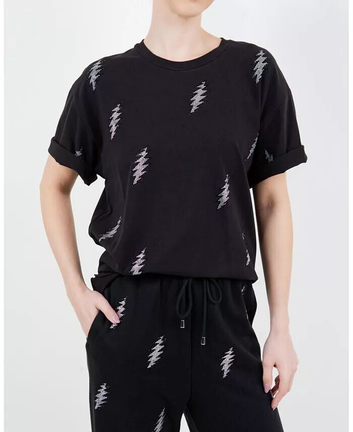 Футболка свободного кроя с надписью Grateful Dead 13 Pt. Bolt Rhinestone Meghan Fabulous, черный
Футболка свободного кроя с надписью Grateful Dead 13 Pt. Bolt Rhinestone Meghan Fabulous, черный