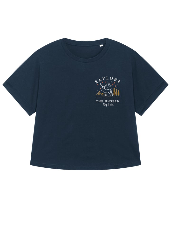 Футболка Исследуй неизведанное, будь диким в темно-синем цвете wat Apparel
Футболка Исследуй неизведанное, будь диким в темно-синем цвете wat Apparel