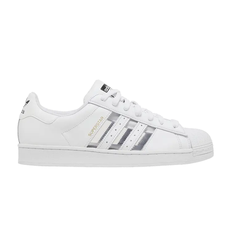 Кроссовки adidas Superstar 'White Transparent', белый 
Кроссовки adidas Superstar 'White Transparent', белый