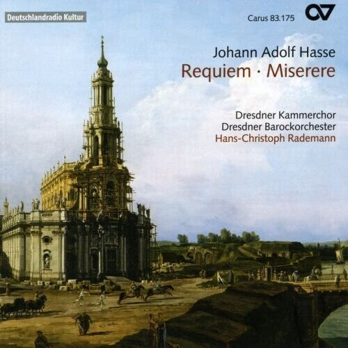 CD диск Hasse / Schwarz / Dresden Chamber Choir / Rademann: Requiem & Miserere
CD диск Hasse / Schwarz / Dresden Chamber Choir / Rademann: Requiem & Miserere