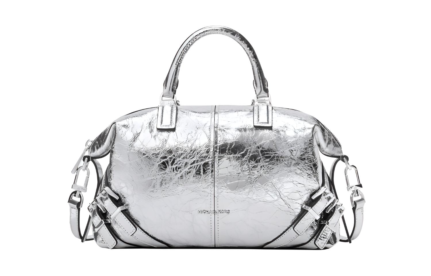 Даррингтон Металлик Маленькая Потрескавшаяся Кожаная Сумка-портфель MICHAEL KORS
Даррингтон Металлик Маленькая Потрескавшаяся Кожаная Сумка-портфель MICHAEL KORS