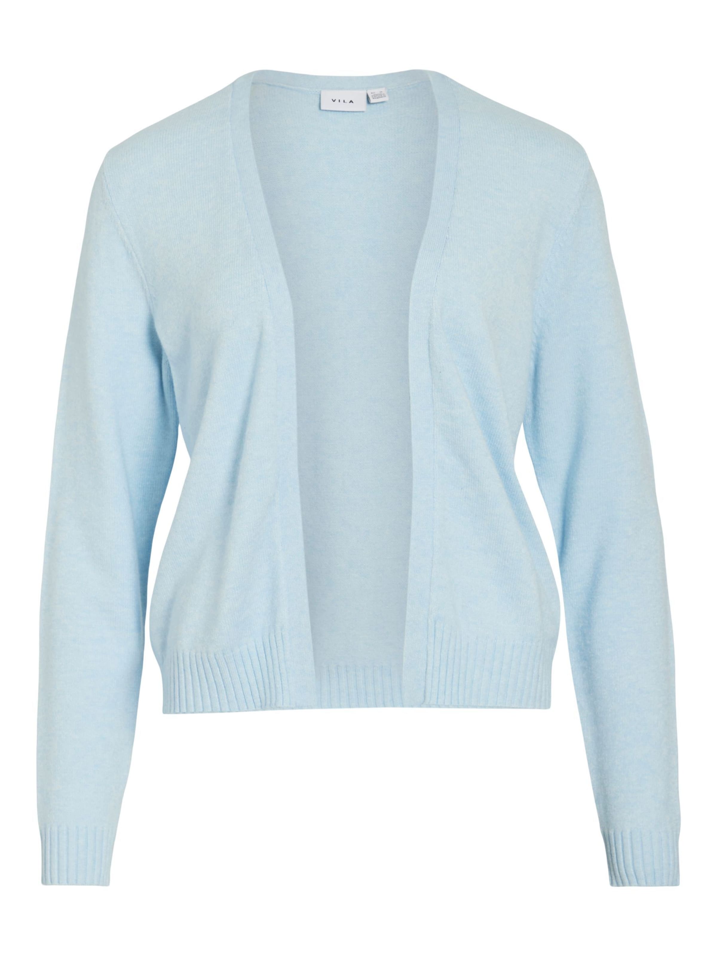 VILA Кардиган 'VIRil' вязаный в светло-голубом цвете
VILA Кардиган 'VIRil' вязаный в светло-голубом цвете