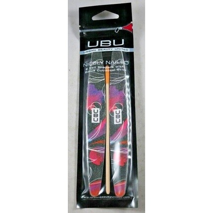 2 красиво приглаженные пилочки для ногтей с бонусной палочкой для кутикулы, Ubu
2 красиво приглаженные пилочки для ногтей с бонусной палочкой для кутикулы, Ubu